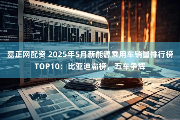 嘉正网配资 2025年5月新能源乘用车销量排行榜TOP10：比亚迪霸榜，五车争辉